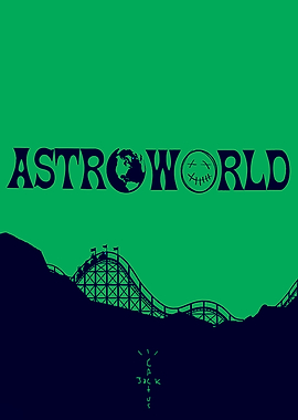 Astroworld Travis Scott Poster Art
