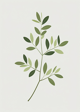 Olive Branch Illustration