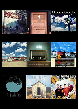 The Ataris Album Covers Collage