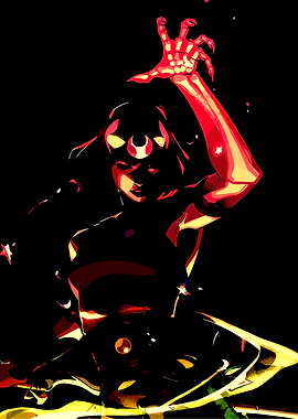 Silhouette Hades Game Digital Art