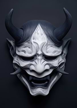 Oni Mask Close-Up
