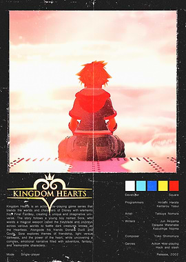 Kingdom Hearts Game Cover Art