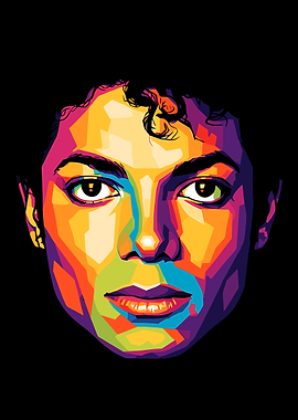 Michael Jackson Pop Art Portrait