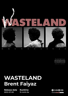Wasteland - Brent Faiyaz Album Cover