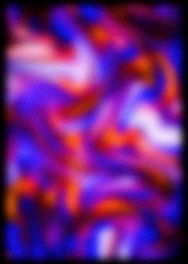 Abstract Blurred Purple and Orange Design
