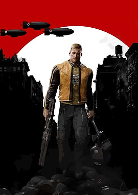 Wolfenstein 3 Game Cover Art