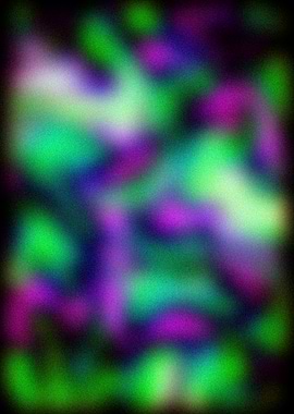 Abstract Blurred Green and Purple Pattern