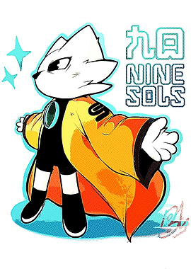 Nine Sols Cartoon Character Illustration