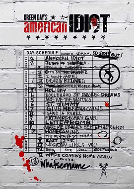 Green Day's American Idiot Album Art