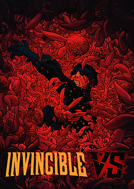 Invincible VS Comic Book Cover Art