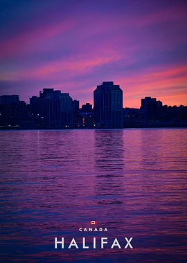 Halifax, Canada at Sunset