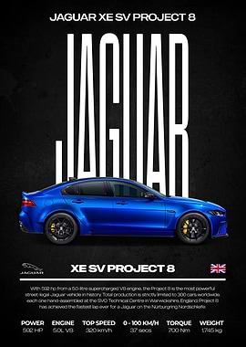 Jaguar XE SV Project 8