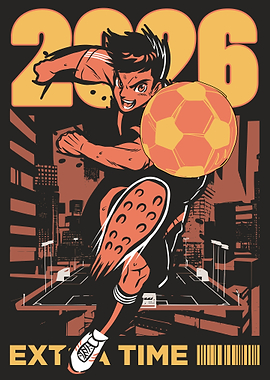 Anime Soccer Player 'Extra Time'