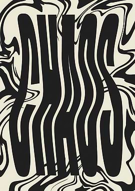 Abstract Chaos Text Art