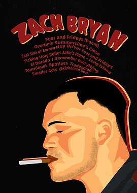 Zach Bryan Album Cover Art