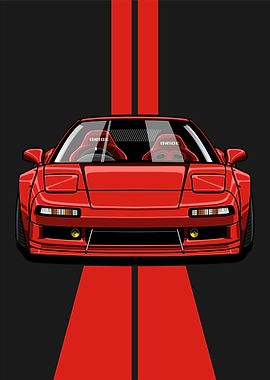 HONDA NSX Face