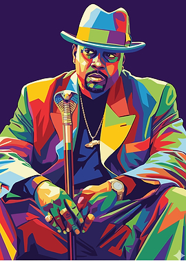 Big Daddy Kane Pop Art Portrait