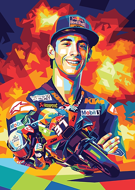 Motorcycle Racer Pedro Acosta