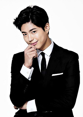 Park Bo-gum in a suit