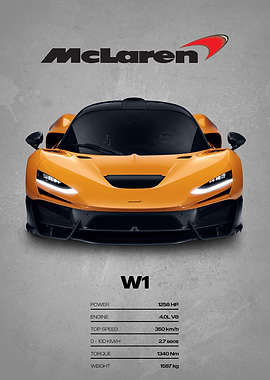 McLaren W1 Car Specs