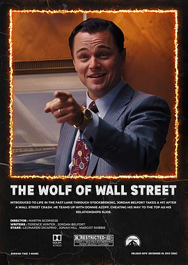 The Wolf of Wall Street Poster