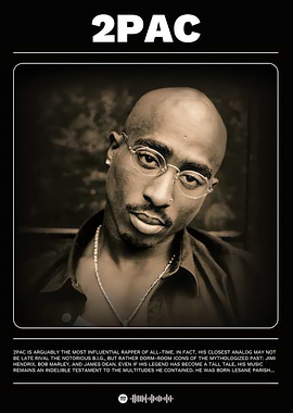2Pac Portrait
