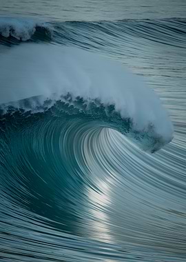 Ocean Wave Curl