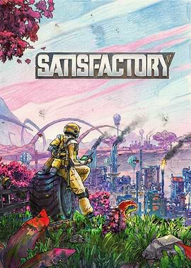 Satisfactory Game Art