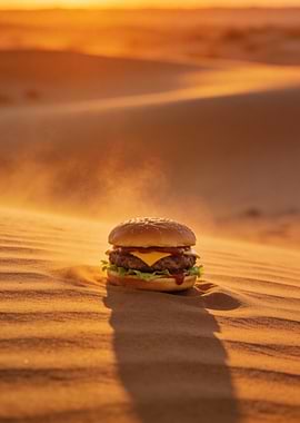Burger in the Desert