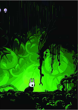 Hollow Knight in Greenpath