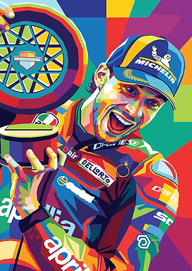 Marco Bezzecchi MotoGP Celebration