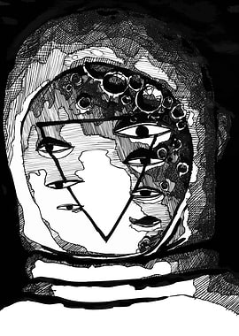 Eyes and Triangles 01 Eva