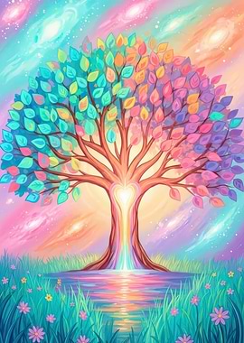 Colorful Tree of Life