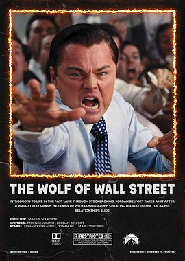 The Wolf of Wall Street Poster