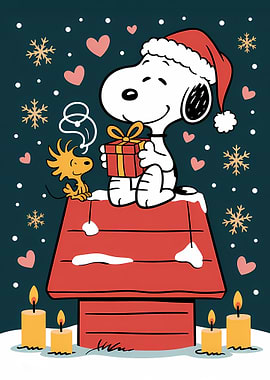 Snoopy and Woodstock Christmas Gift
