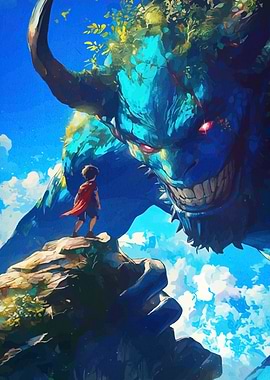 Boy and the Forest Monster