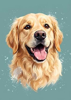 Golden Retriever Portrait