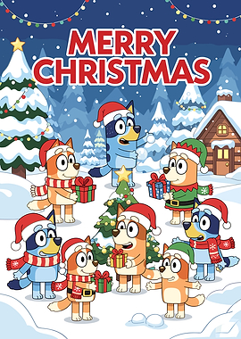 Bluey Christmas Celebration