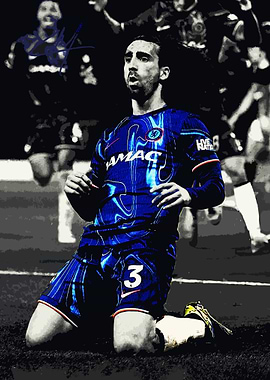 Soccer Player Celebration Art