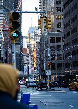 New York City Street Scene