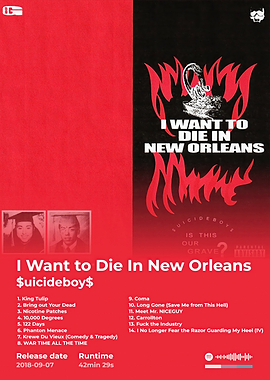 Suicideboys - I Want to Die in New Orleans