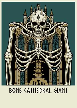 Bone Cathedral Giant Illustration