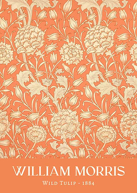 William Morris Wild Tulip - 1884