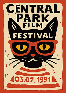 Central Park Film Festival 1991 Poster