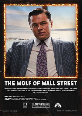 The Wolf of Wall Street Poster