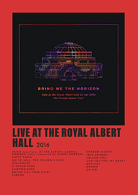 Bring Me The Horizon Concert Poster