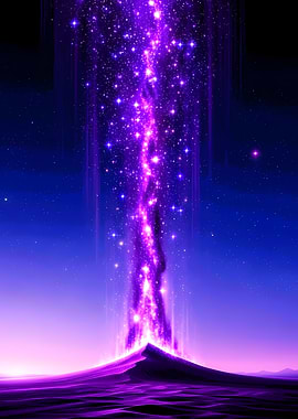 Starfall Over Mountain