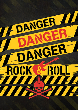 Danger Rock & Roll Zone Warning
