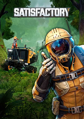 Satisfactory Game Cover Art