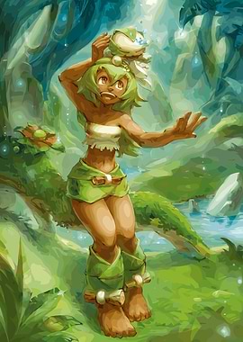 Wakfu Amalia Sheran Sharm Illustration